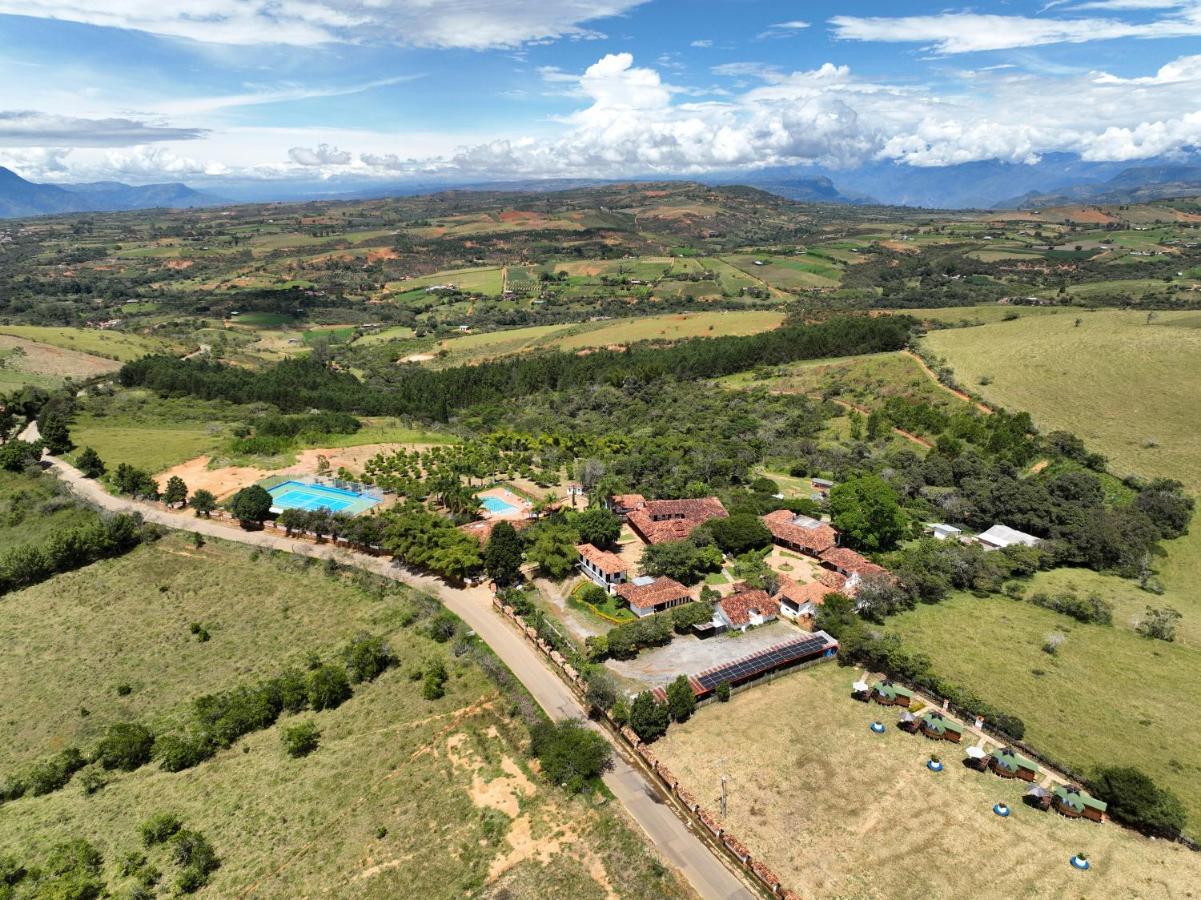 Hotel Finca Buenos Aires Barichara Eksteriør billede