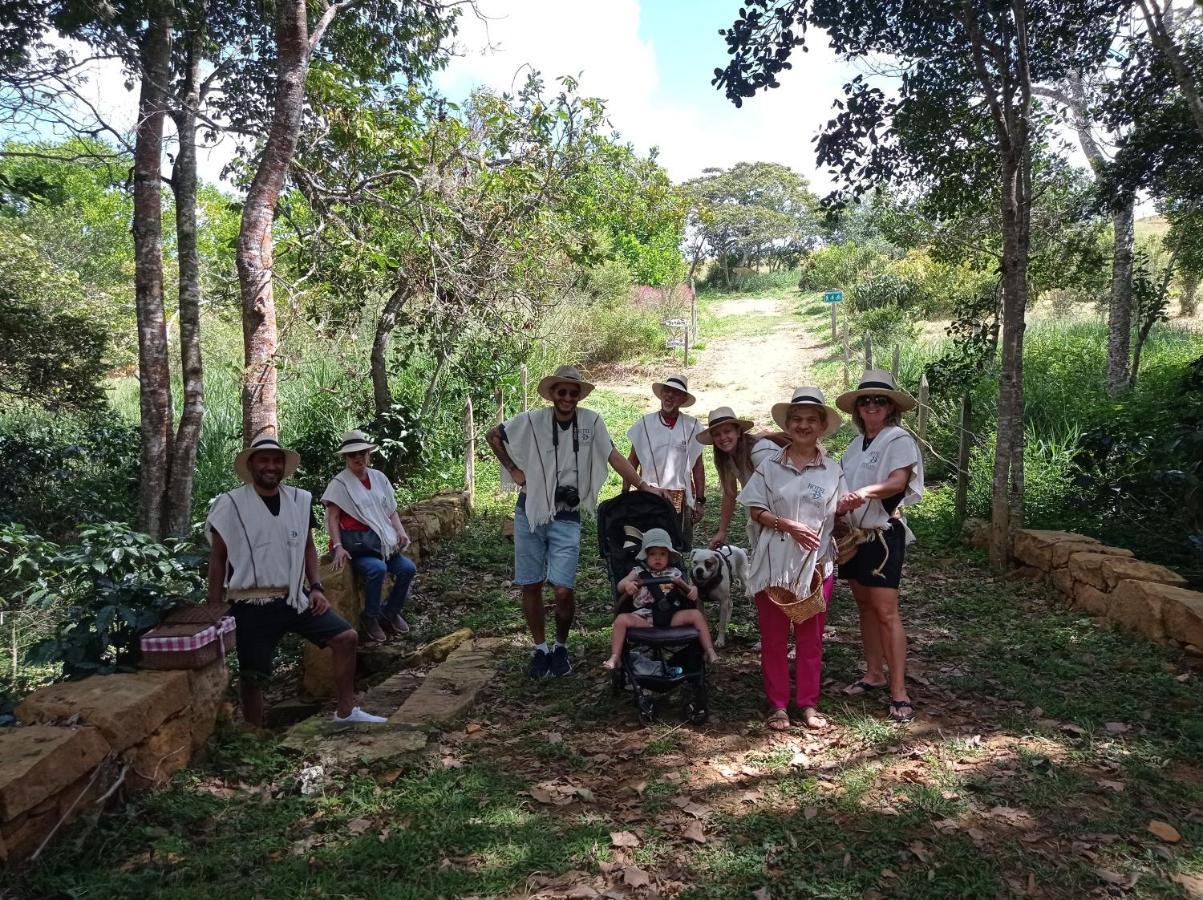 Hotel Finca Buenos Aires Barichara Eksteriør billede