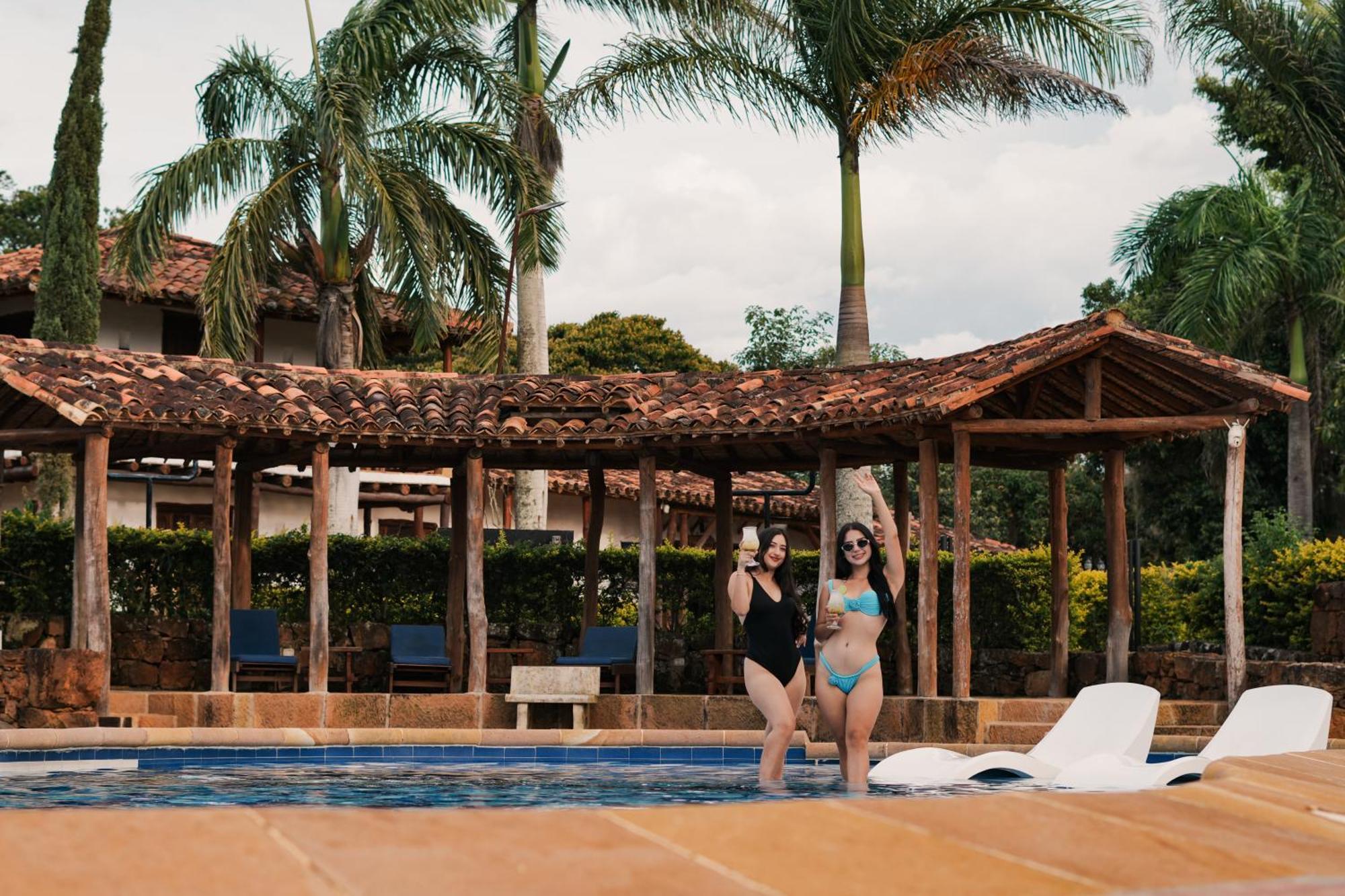Hotel Finca Buenos Aires Barichara Eksteriør billede
